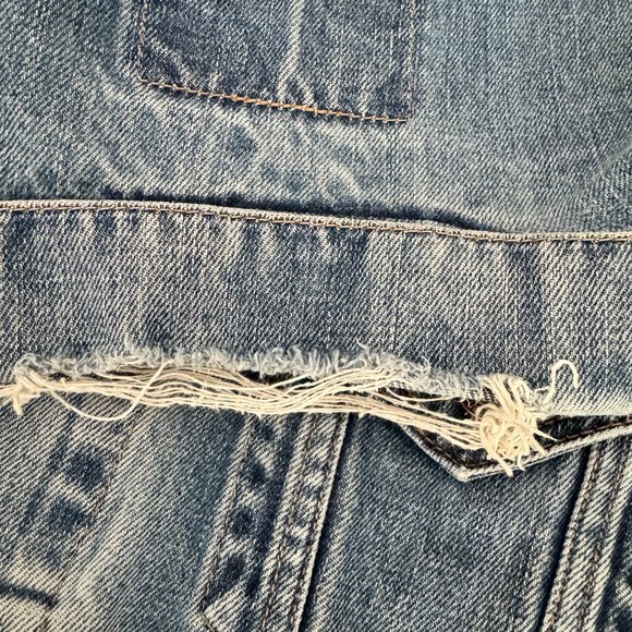 Levi's 70550 04  Denim Trucker Rider  Jacket size L - Picture 3 of 8